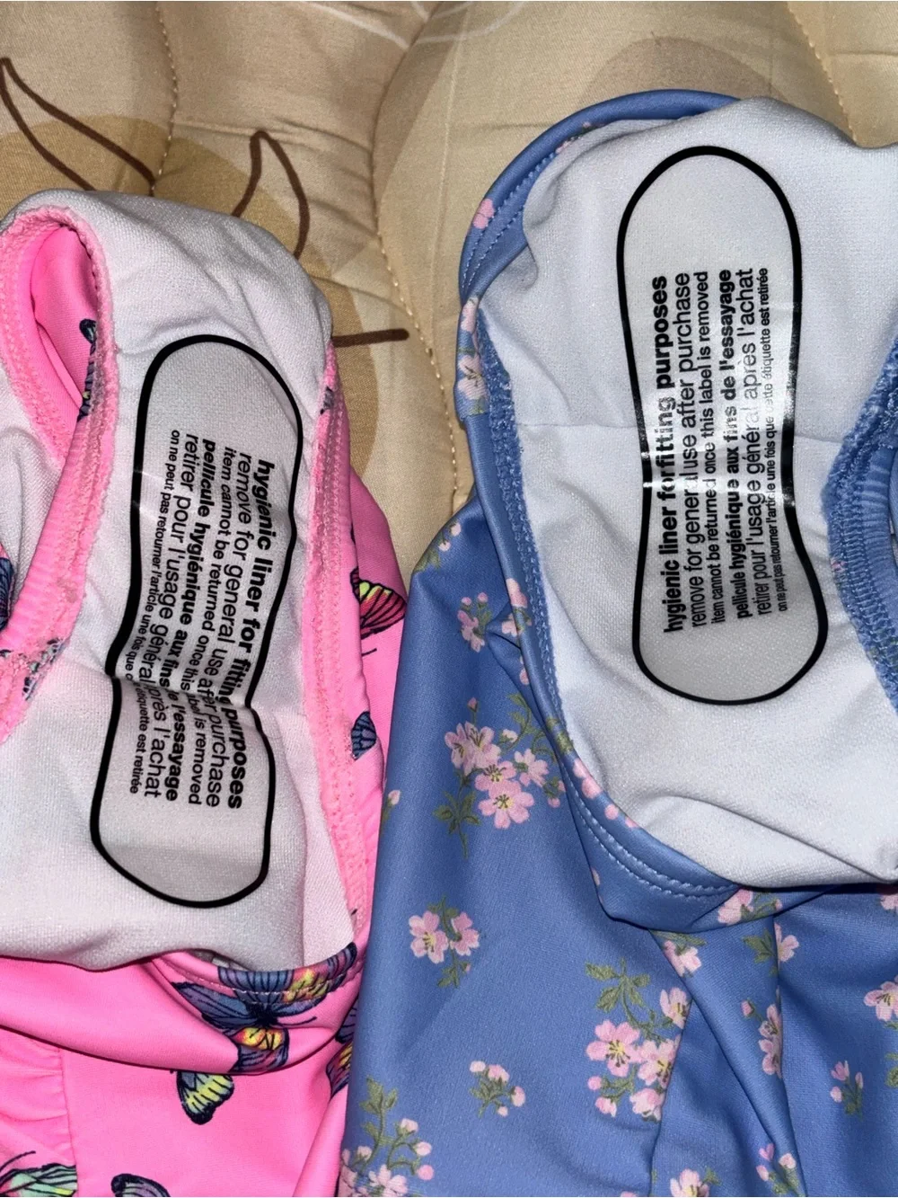 NWT The Children’s Place Baby Girl Swimsuit Lot 18-24M UPF 50+ Butterfly/Floral⁠